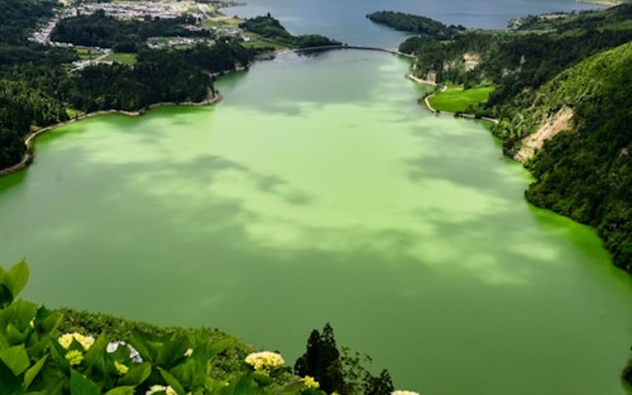 São Miguel-sziget: Egész napos Sete Cidades túra idegenvezetővel + transzfer
