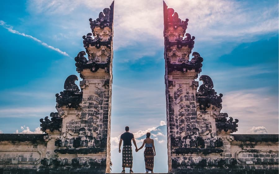Heilsdagur á Balí Instagram Ferð: Lempuyang Hof, Goa Rajah Fossefaldinn & Fleira