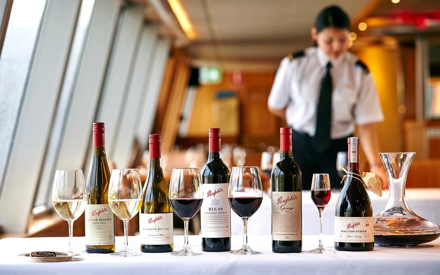 Luxury Gold Penfolds 6-Course Dinner Cruise on Sydney Harbour