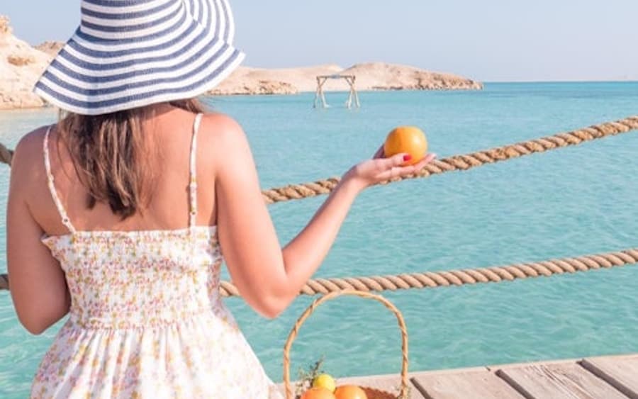 Orange Bay Island: Snorkeling Tour from Hurghada + Water Sports + Lunch