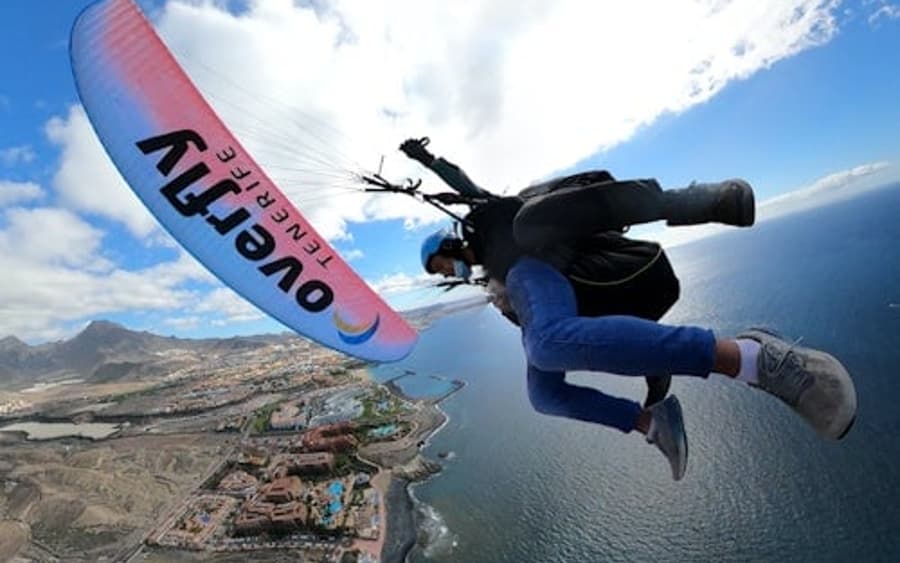 Tenerife: High Performance Paragliding Flight