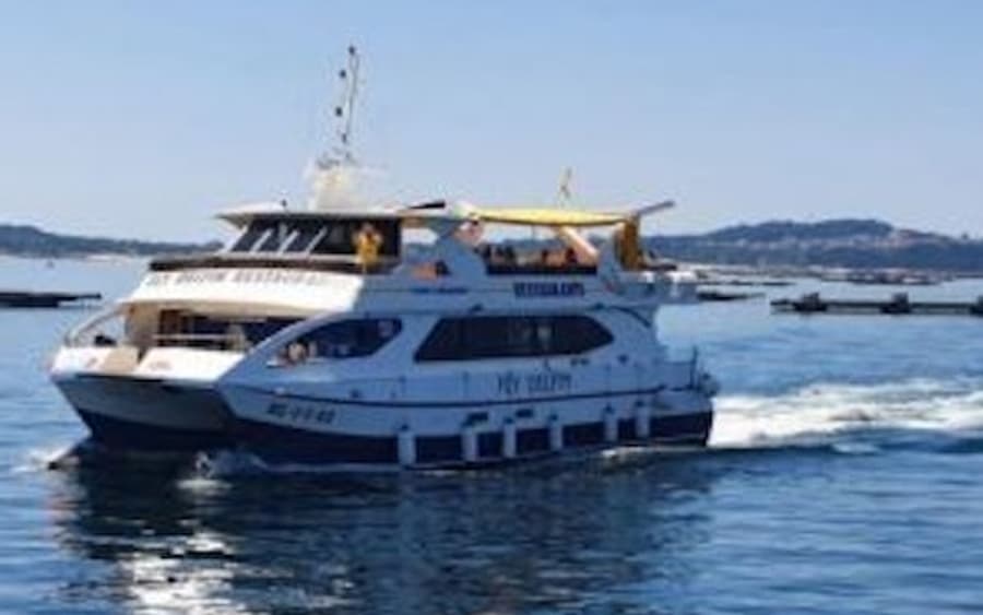 Rías Baixas Cruise: Rute for Blåskjellene