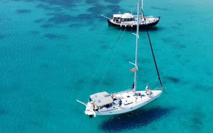 Chuyến Thám Hiểm Bãi Biển Mykonos & Rhenia: Du Thuyền Ngắm Hoàng Hôn + Bữa Tối