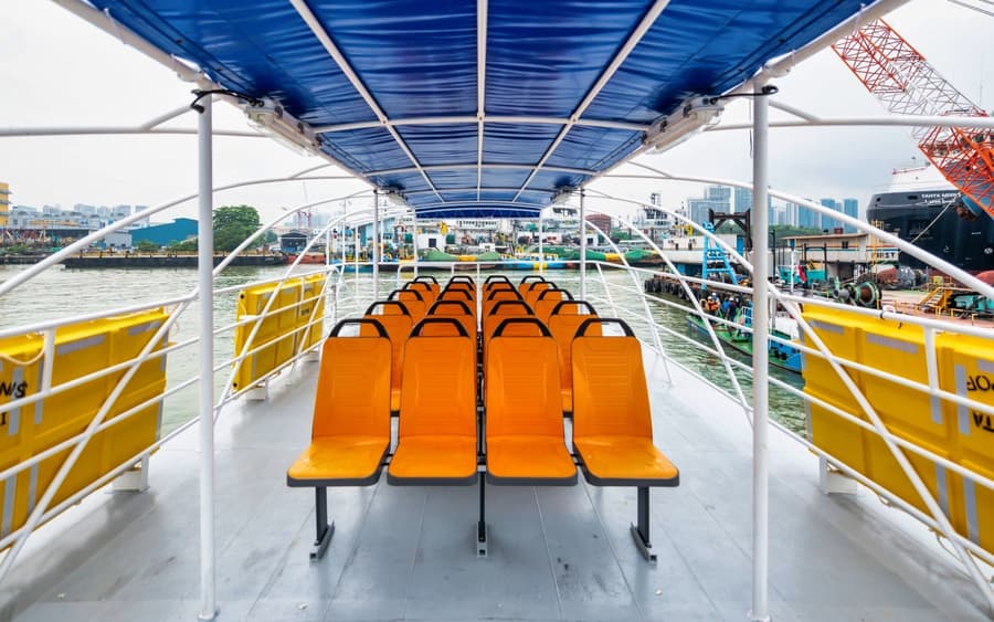 Feri Singapura ke Pulau Kusu dan Pulau St John's
