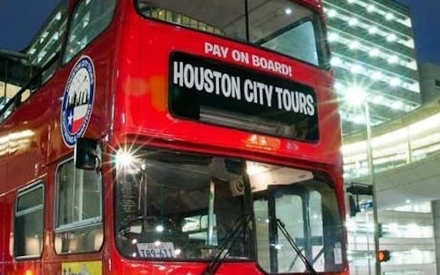 Houston: City Bus Tour + Downtown Aquarium Entry Ticket