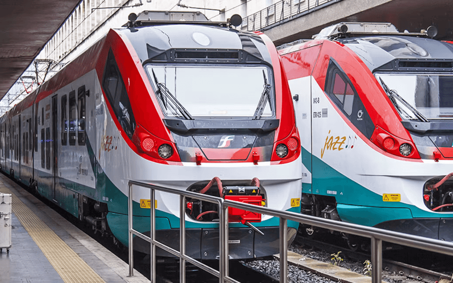 Leonardo Express directe trein van Fiumicino Airport naar het stadscentrum van Rome