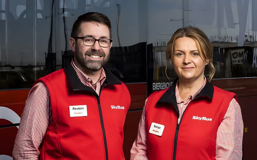 Rútuflutningur: Melbourne Tullamarine flugvöllur til/frá Melbourne borg með Skybus