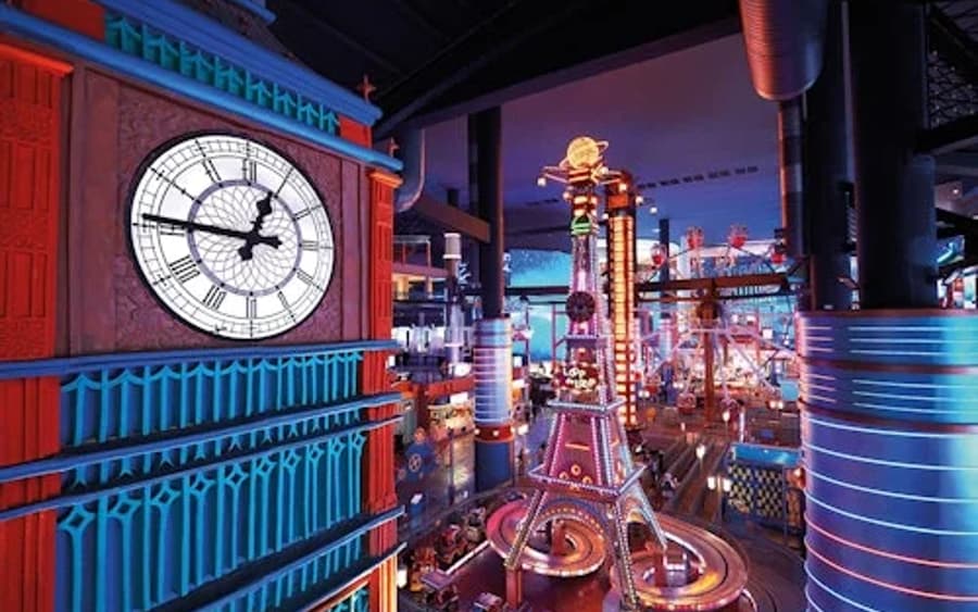 Vé vào cửa Công viên Giải trí Trong nhà Skytropolis Genting