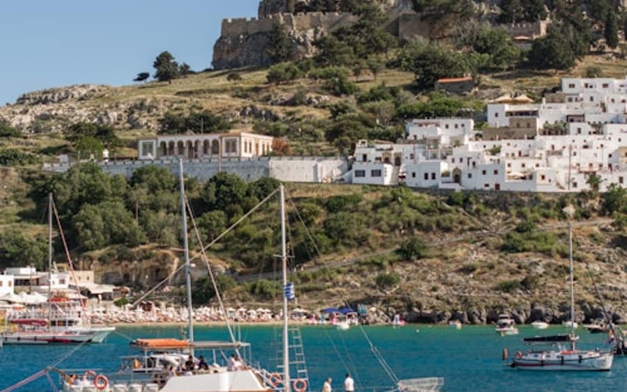 Rhodes : Croisière avec arrêts baignade et déjeuner