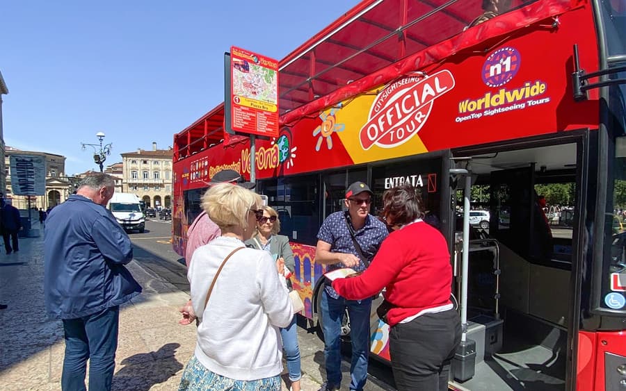 City Sightseeing: Verona Hop-on Hop-off Bus Tour