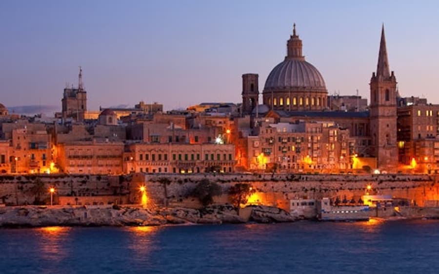 ทัวร์กลางคืนที่ Mosta, Mdina และ Valletta