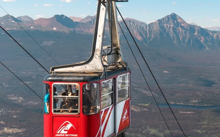 賈斯柏天空纜車票