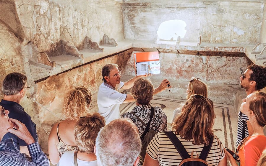 Mula Sorrento: Gabay na Paglilibot sa Pompeii na may Opsyonal na Pagbisita sa Vesuvius
