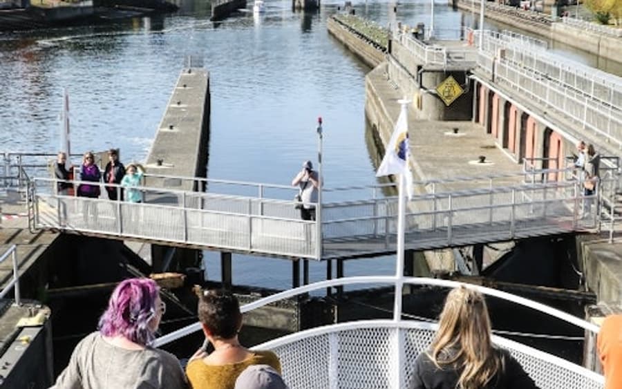 Enkelriktad slusskryssning i Seattle