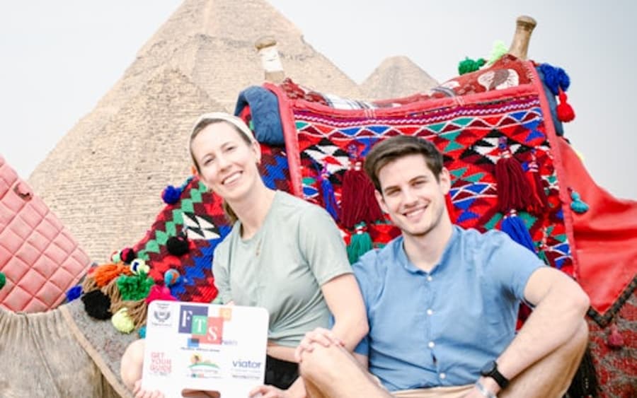 Giza Pyramids & Sphinx: Guided Tour + Transfers + Lunch + Camel Ride