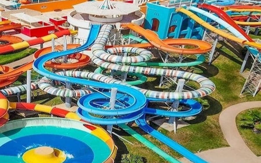Makadi Water World Hurghada: Entrébillet + Returtransport + Frokost