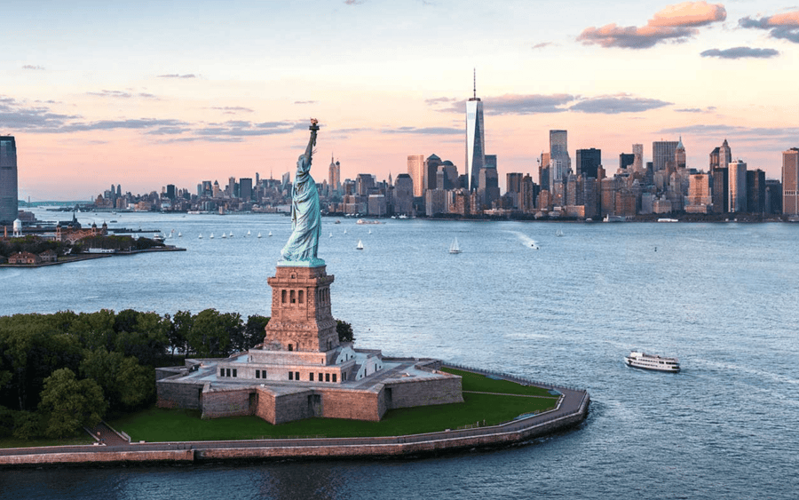 Tiket Patung Liberty dan Pulau Ellis dengan Feri dari Battery Park