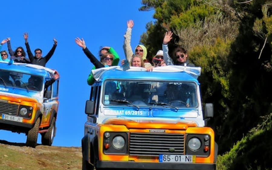 Madeira: Vedená prohlídka v otevřeném jeepu 4X4
