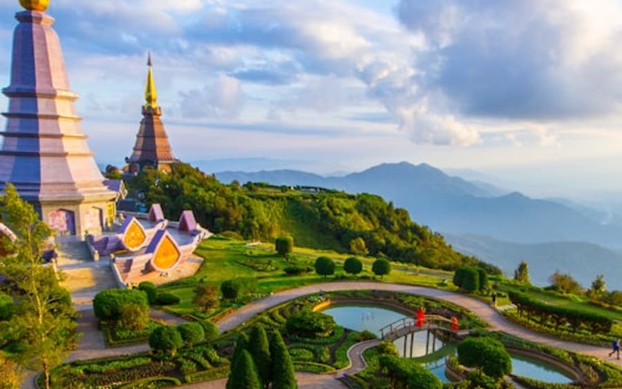 Doi Inthanon Nationaal Park: Dagtocht + Retourvervoer vanuit Chiang Mai