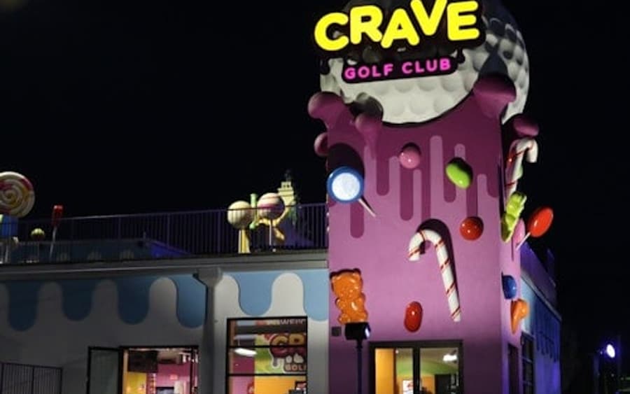 Crave Golf Club: Bilet wstępu