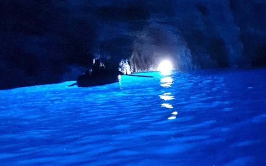 Capri e Anacapri: Passeio de Barco + Ida e Volta de Hidrofólio de Sorrento