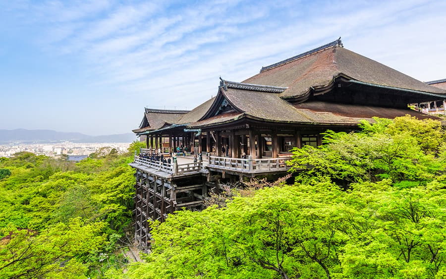 Visite des meilleurs temples de Kyoto : Fushimi Inari, Kiyomizu-dera et Kinkaku-ji