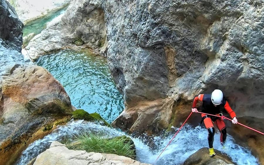 Canyoning Río Verde: Guided Tour