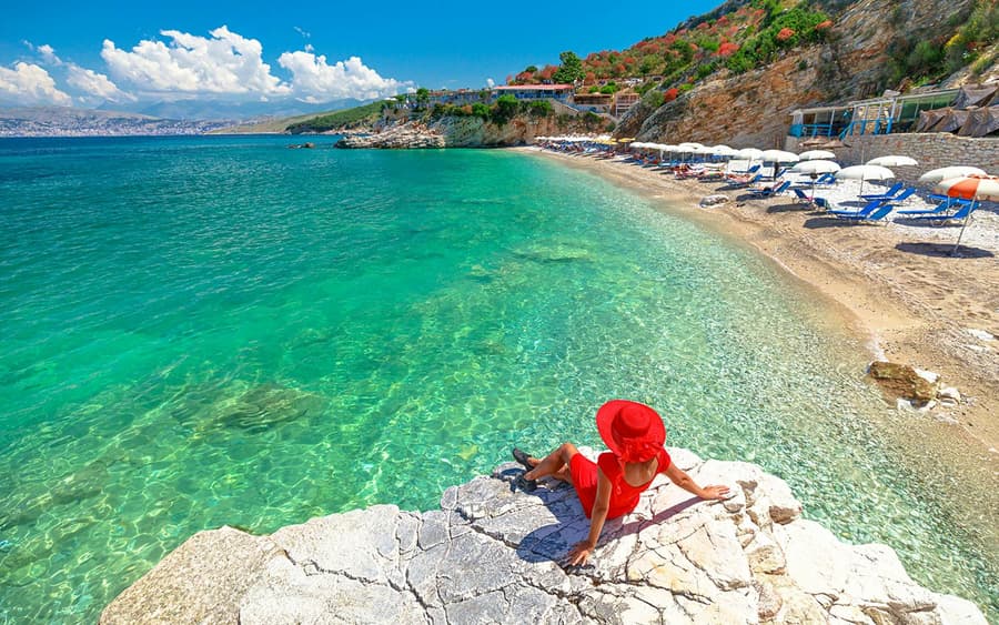 From Tirana/Durres/Golem: Blue Eye, Saranda & Ksamil Day Trip