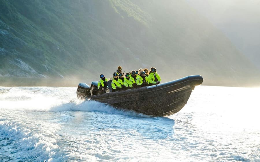 From Geiranger: RIB Geiranger Fjord Safari