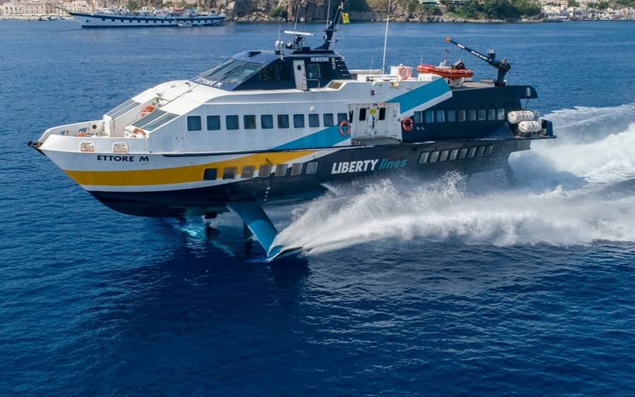 Aeolian Islands: One-Way Ferry from Lipari to Alicudi