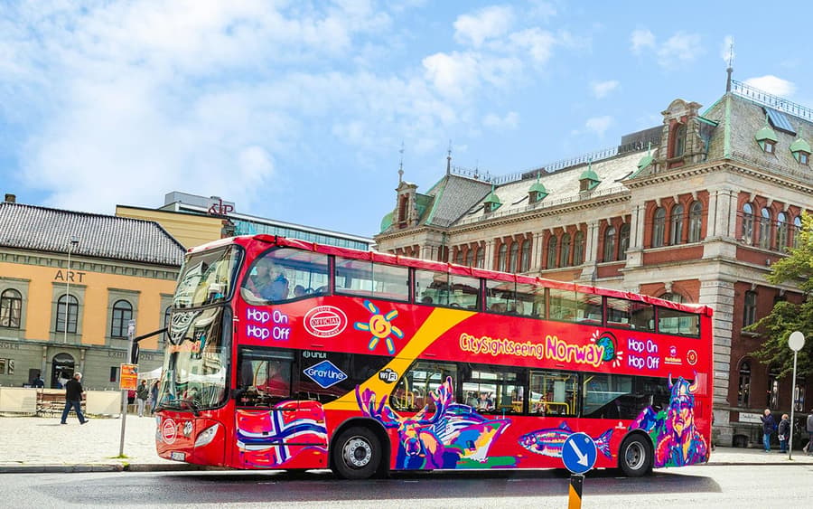 City Sightseeing: Bergen Hop-on Hop-off Bus Tour