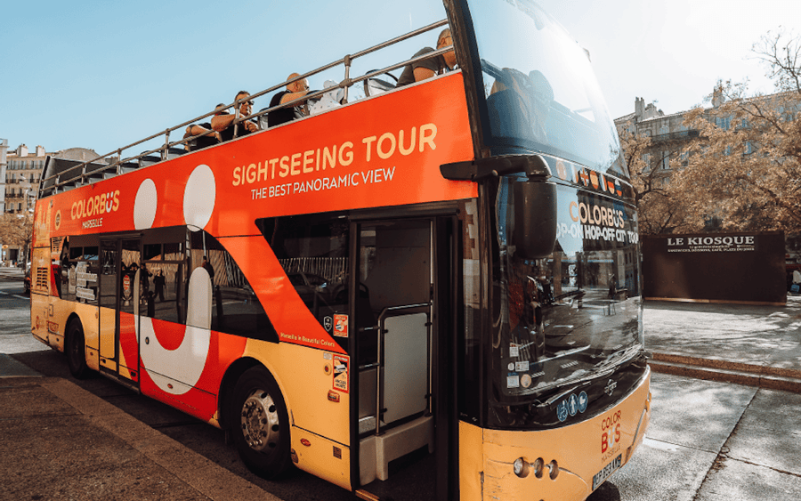 Colorbüs Marseille: 24 or 48-Hr Hop-on Hop-off Sightseeing Bus Tour
