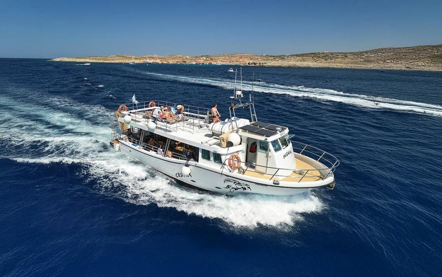 Comino Boat Tour: Blue Lagoon & Crystal Lagoon