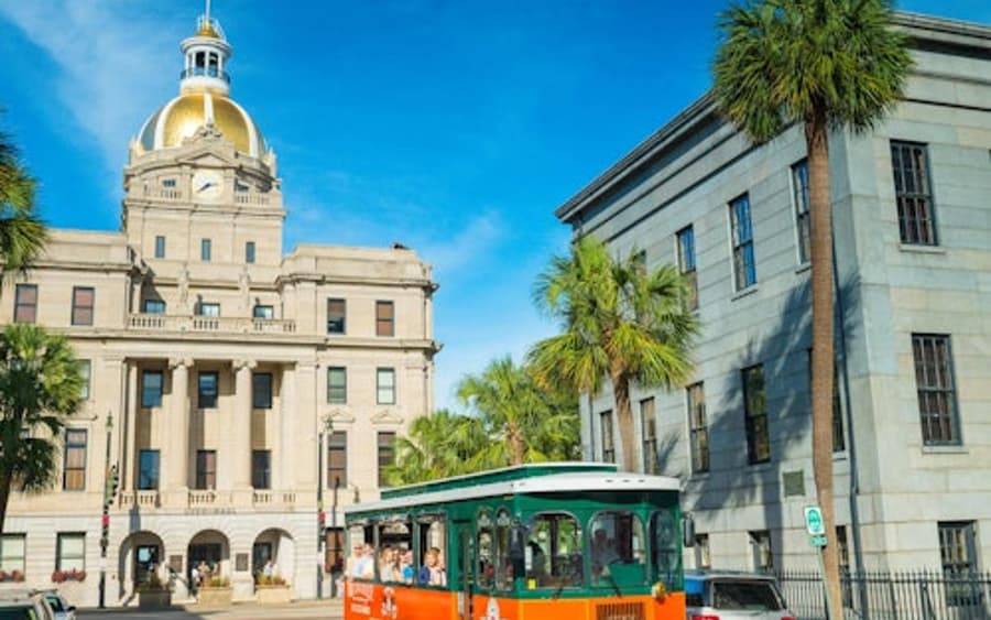 Savannah: Hop-on Hop-off Gamlebyen Trolley