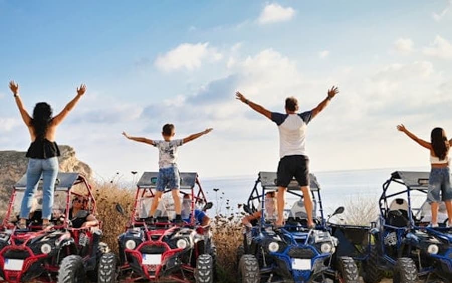 Gozo: Geleide Zonsondergang Buggy Tour + Retourtransfer