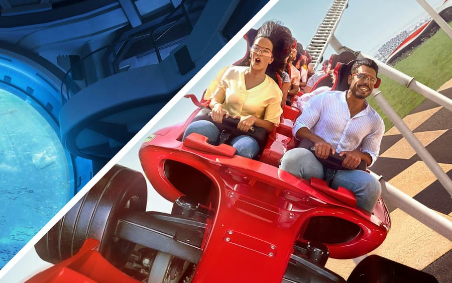 Yas Island Abu Dhabi: 2 Park Ticket
