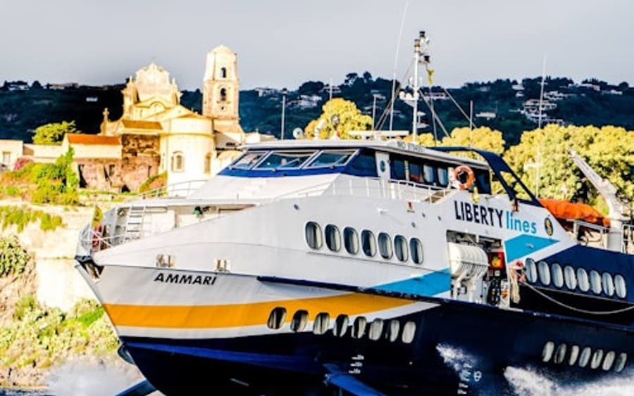 Aeolian Islands: Veerboot van Vulcano naar Lipari
