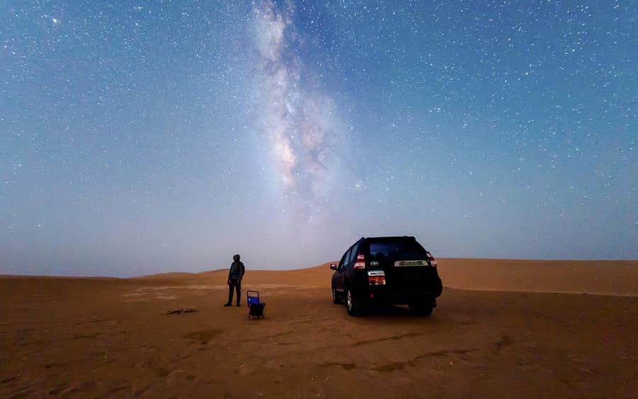 Doha Night Desert Safari with Dinner, Stargazing & Dune Bashing