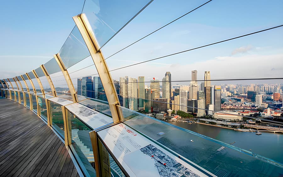 Entradas para el Mirador SkyPark del Marina Bay Sands