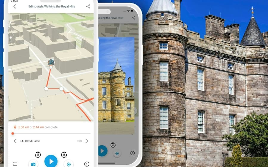 Edinburgh: Audio Guide App by TouringBee