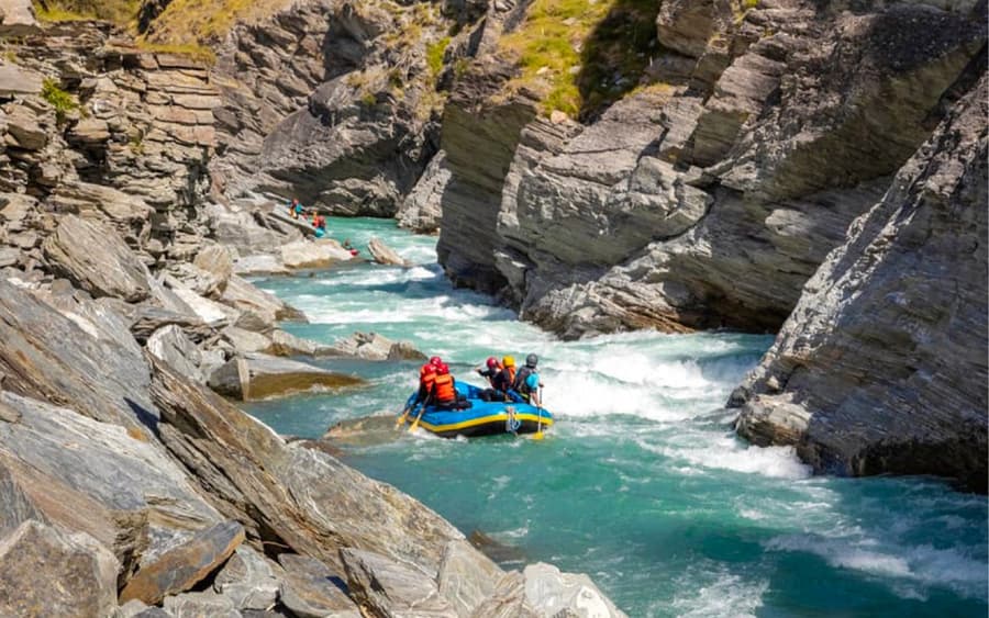 Rafting en Aguas Bravas del Río Shotover