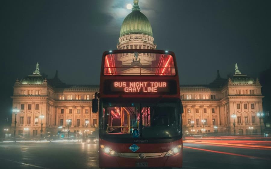Gray Line: Buenos Aires Myths & Legends Night Bus Tour