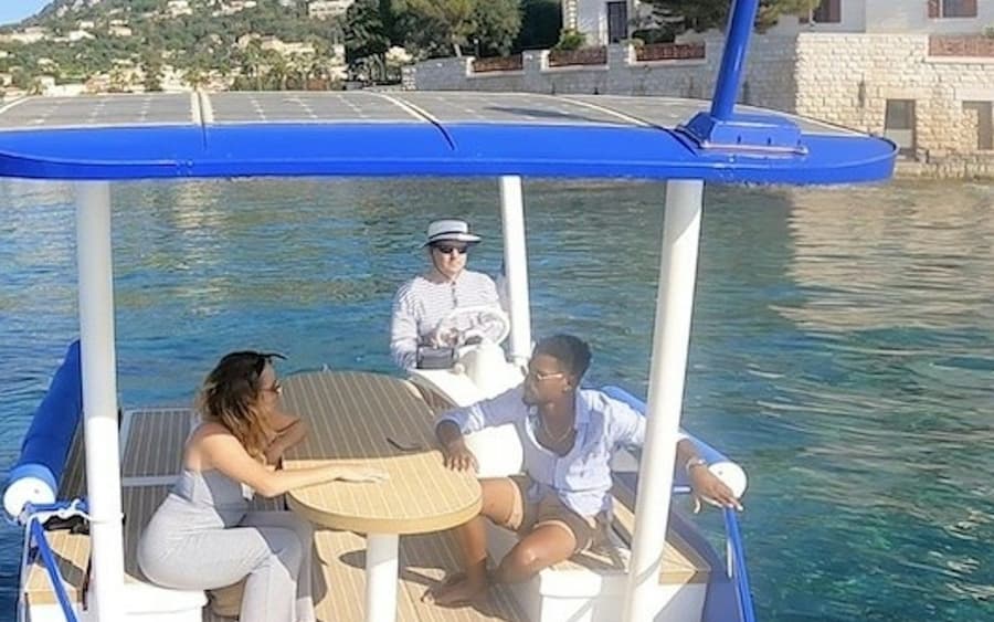 Nice: 2-Hr Romantic Cruise on a Solar Electric Boat
