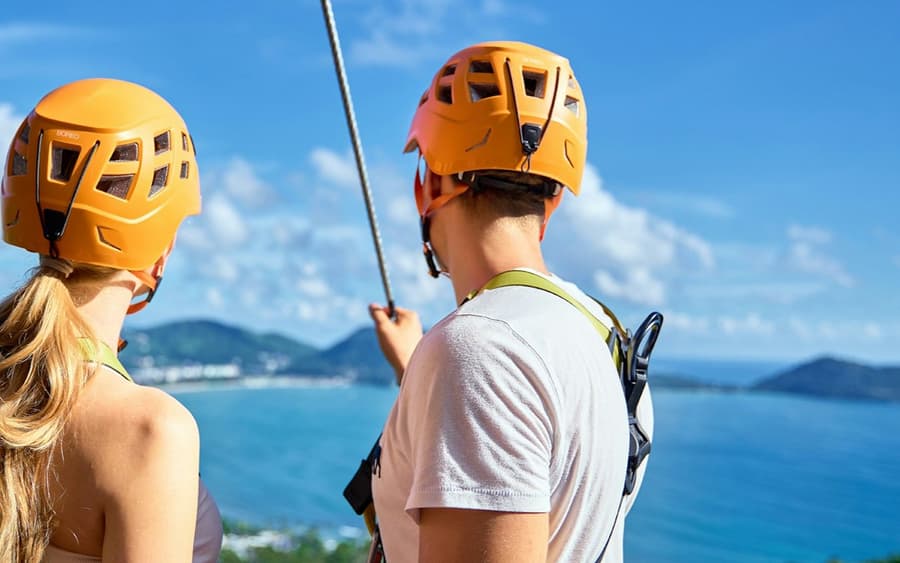 Erawan Patong Seaview Zipline: Guided Tour + Roundtrip Transport