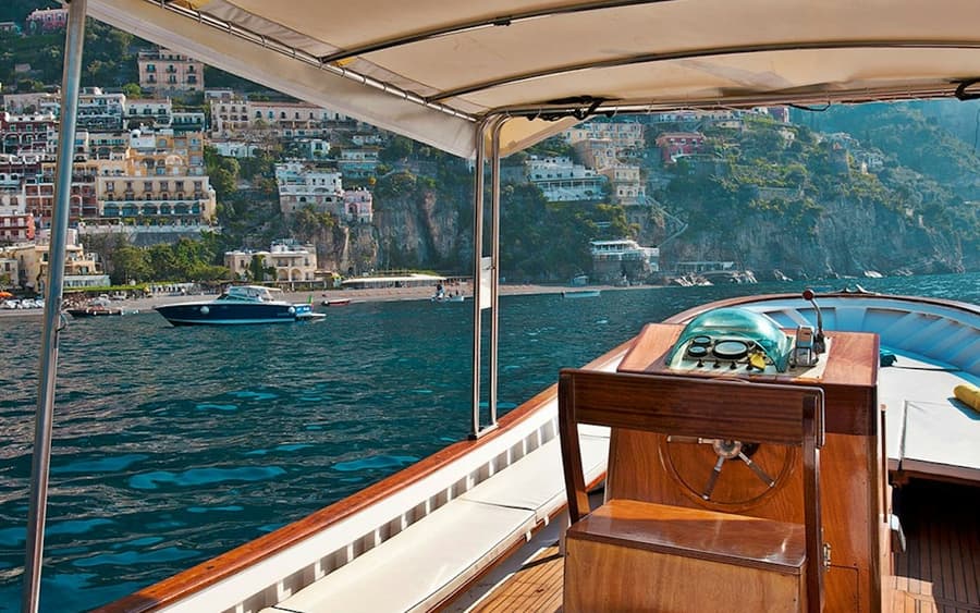 Amalfi Coast: Small Group Boat Tour from Positano + Snacks & Drinks