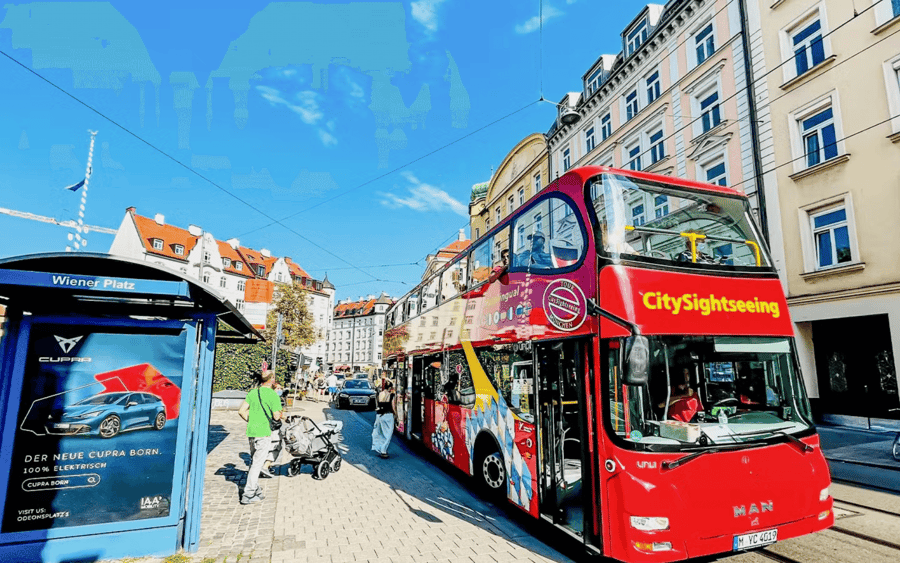 München városnézés Hop On Hop Off busz