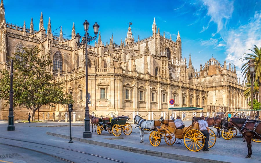 Führung ohne Anstehen: Alcázar von Sevilla + Kathedrale von Sevilla + La Giralda