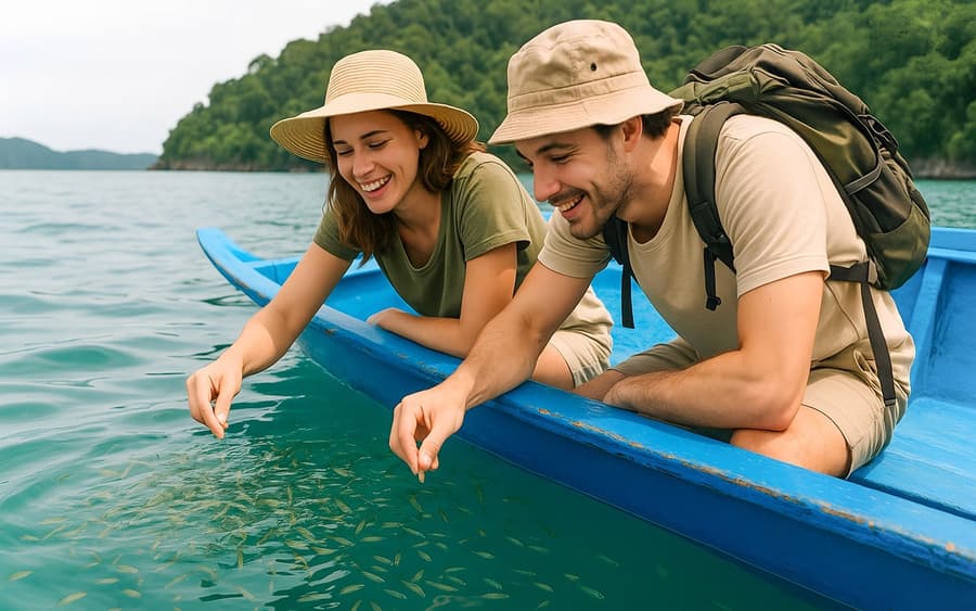By Shared Speedboat: Langkawi Island Hopping Tour