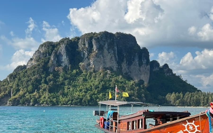 Krabi: Excursió al capvespre per 7 illes amb barbacoa a bord d'un vaixell de luxe vintage
