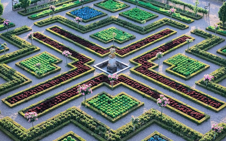 Villandry kastély kertjeibe szóló jegy